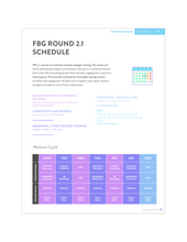 Fit Body Guide Round 2.1: Training