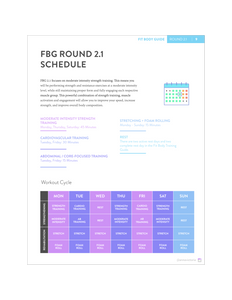 Fit Body Guide Round 2.1: Regular Bundle