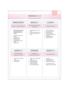 Fit Body Guide: Regular Meal Plan